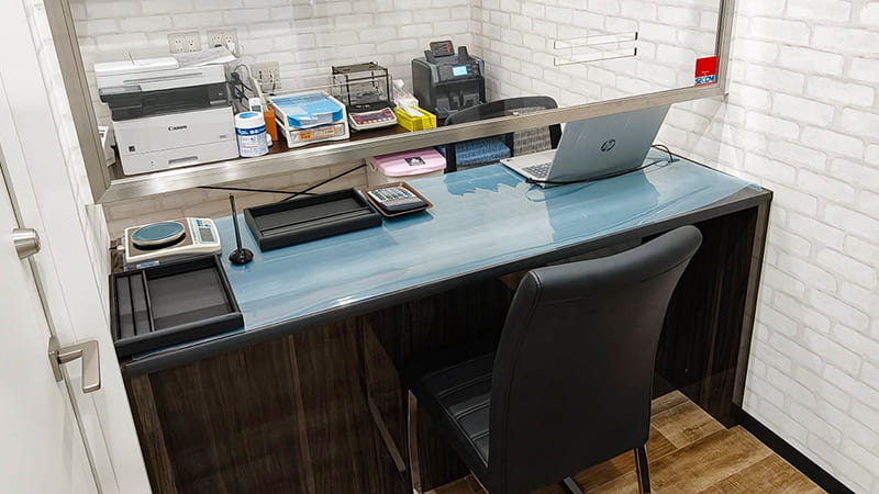 査定ブース画像