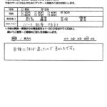 群馬県富岡市 / 50代 / 女性のお客様からいただいたお声