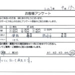 静岡県 熱海市 / 70代 / 女性のお客様からいただいたお声