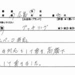 広島県 広島市 / 40代 / 男性のお客様からいただいたお声