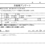 神奈川県 中郡 / 30代 / 女性のお客様からいただいたお声