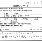 東京都 豊島区 / 20代 / 男性のお客様からいただいたお声