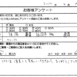 福岡県 福岡市 / 40代 / 男性のお客様からいただいたお声