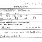 北海道札幌市 / 20代 / 女性のお客様からいただいたお声