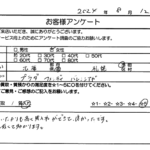 北海道札幌市 / 20代 / 女性のお客様からいただいたお声