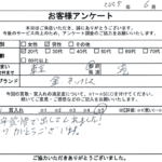 東京都 港区 / 20代 / 男性のお客様からいただいたお声