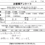 東京都 小平市 / 60代 / 女性のお客様からいただいたお声