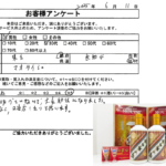 東京都 世田谷区 / 30代 / 男性のお客様からいただいたお声
