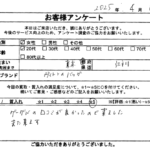 東京都 江戸川区 / 20代 / 女性のお客様からいただいたお声