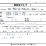 茨城県 水戸市 / 30代 / 女性のお客様からいただいたお声