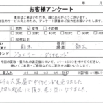 栃木県 栃木市 / 70代 / 女性のお客様からいただいたお声