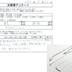 東京都 新宿区 / 20代 / 女性のお客様からいただいたお声