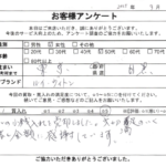 東京都 目黒区 / 50代 / 女性のお客様からいただいたお声