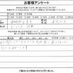 東京都世田谷区 / 70代 / 女性のお客様からいただいたお声