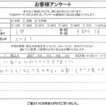 京都府京都市下京区 / 40代 / 女性のお客様からいただいたお声