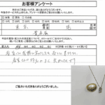 東京都港区 / 60代 / 男性のお客様からいただいたお声