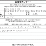 大阪府大阪市 / 20代 / 女性のお客様からいただいたお声